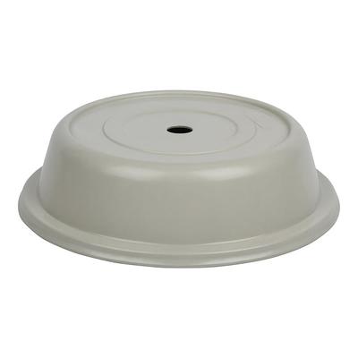 Cambro 68VS101 6 1/2" Versa Plate Cover - Antique Parchment, White