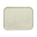 Cambro 810531 Fiberglass Camtray Cafeteria Tray - 9 4/5"L x 8"W, Galaxy Antique Parchment Silver, Gray