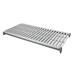 Cambro CBSK2136V5580 Camshelving Basics Polymer Louvered Shelf Plate Kit - 21" x 36", Brushed Graphite, 5 Vented Plates