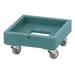 Cambro CD1313401 Camdolly for Milk Crates w/ 250 lb Capacity, Slate Blue, 3" Swivel Casters