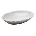 Cambro DP15148 3 2/5 qt Oval Deli Platter - 11 5/16 x 15 3/16" White