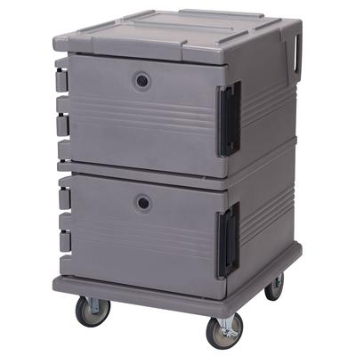 Cambro UPC1200191 Ultra Camcart Insulated Food Carrier - 90 qt w/ (16) Pan Capacity, Gray, 16 Pan Capacity, Polyethylene