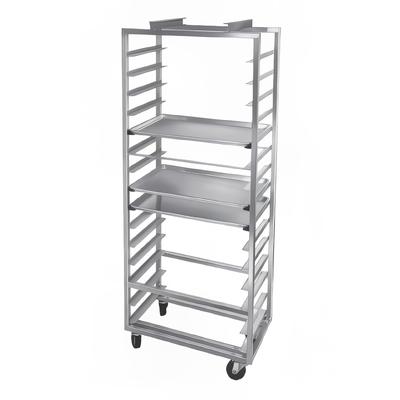 Channel 413S-OR 28 1/2"W 12 Sheet Pan Rack w/ 5" Bottom Load Slides, Stainless Steel
