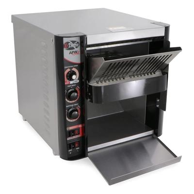 APW XTRM-2H X*Treme Conveyor Toaster - 600 Slices/hr w/ 3" Product Opening, 240v/1ph, Electric, 10" x 3" Opening, Stainless Steel