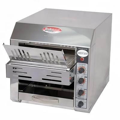Bakemax BMCT305 Conveyor Toaster - 360 Slices/hr w/ 1 1/2" Product Opening, 120v, Stainless Steel