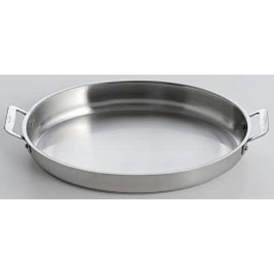 Bon Chef 60018 4-qt. Oval, Cucina Au Gratin Dish, Silver