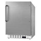 Summit ALFZ36CSS 19 7/8" W Undercounter Freezer w/ (1) Section & (1) Door, 115v, Silver