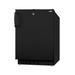 Summit ALRF49B 2.68 cu ft Undercounter Refrigerator & Freezer w/ Solid Door - Black, 115v