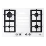 Summit GC431W 29 1/2"W Gas Stove w/ (4) Burners - White, Natural Gas, Gas Type: NG