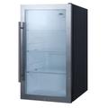 Summit SPR489OSADA 19" Undercounter Outdoor Refrigerator w/ (1) Section & (1) Door, 115v, Silver