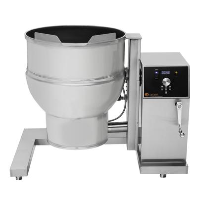 Groen DEE/4-40C 40 gal. Steam Kettle - Manual Tilt, 2/3 Jacket, 208v/3ph, Floor Model, Stainless Steel