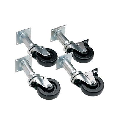 Pitco B3901504_BNB 9" Set of 4-Casters w/ Adjustable Swivel for All Solstice BNBs, 2 Locking/2 Non-locking