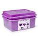 Vollrath 1535BRS6-C80 Traex Color-MateFood Storage Box Combo - 5" Drain, 7" Box, Snap-On Lid, Purple