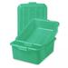 Vollrath 1535-C19 Food Storage Box Combo - 5" Drain, 7" Box, Snap-On Lid, Green