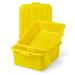 Vollrath 1551-C08 Traex Color-Mate Combo Food Storage Box, 5" Drain, 7" Box, Snap-On Lid, Yellow