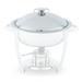 Vollrath 46535 4 qt Round Chafer Cover, For 46503 Orion 4 qt Round Chafer, Silver