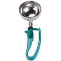 Vollrath 47389 6 oz Teal #5 Disher, Size 5, Blue