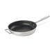 Vollrath 47758 12 1/2" Intrigue Non-Stick Steel Frying Pan w/ Hollow Metal Handle - Induction Ready, Stainless Steel