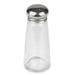 Vollrath 703 Dripcut Continental Collection 3 oz Salt/Pepper Shaker - Glass, 4 5/8"H, Clear