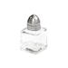 Vollrath 710 Dripcut Continental Collection 1/2 oz Salt/Pepper Shaker - Glass, 2"H, Clear