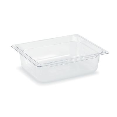 Vollrath 8024410 4"D Half Size Food Pan, Clear