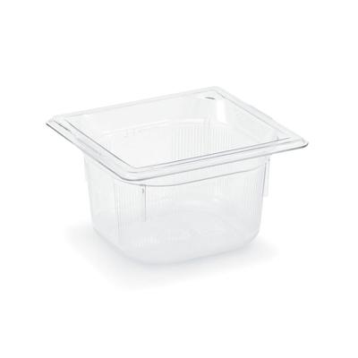 Vollrath 8062410 2 1/2"D Sixth Size Food Pan, Clear