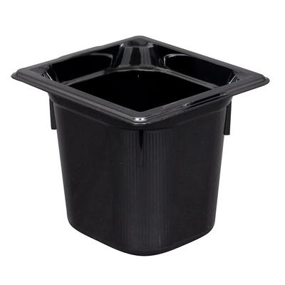 Vollrath 8066420 6"D Sixth Size Food Pan, Black