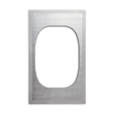 Vollrath 8242716 Miramar Single-Size Template - 1 Oval 7 qt French Oven, Satin-Edge Stainless Steel