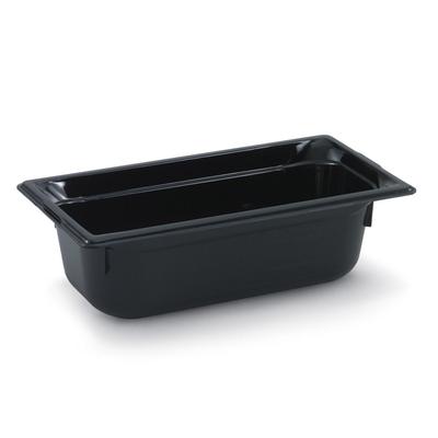 Vollrath 9006420 6"D Full Size High Temp Food Pan, Black