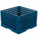 Vollrath PM1211-5 Plate Crate Dishwasher Rack - 12 Plate Capacity, 5 Extenders, Royal Blue