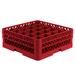 Vollrath TR6BB Traex Rack-Master Rack-Master Glass Rack w/ (25) Compartments - (2) Extenders, Red