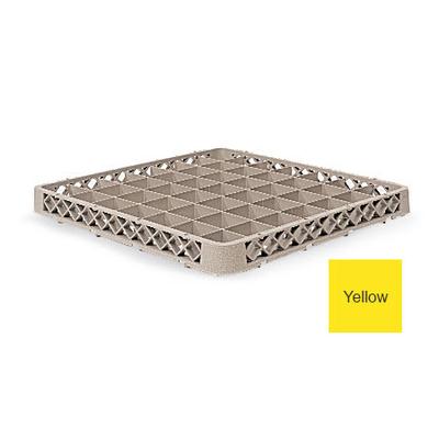 Vollrath TRE Full Size Glass Rack Extender w/ (49) Compartments, Yellow