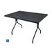 emu 837 Rectangular Indoor/Outdoor ADA Table - 48" x 32", Steel, Antique Iron, Solid Steel Top