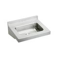 Elkay ELV22190 Wall Mount Commercial Hand Sink w/ 16"L x 11 1/2"W x 5 1/2"D Bowl, No Faucet Holes, Stainless Steel
