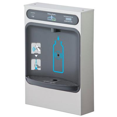 Halsey Taylor HTHBSM-WF Wall Mount Bottle Filling Station - Non Refrigerated, Filtered, Gray