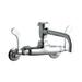 Elkay LK945VS07T4T Splash Mount Faucet w/ 8" Spout & 4" Wrist Blade Handles - 3 1/2" to 8" Adjustable Centers