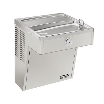 Elkay LVRCSC8S Wall Mount Drinking Fountain - Filtered, Refrigerated, Stainless, Silver