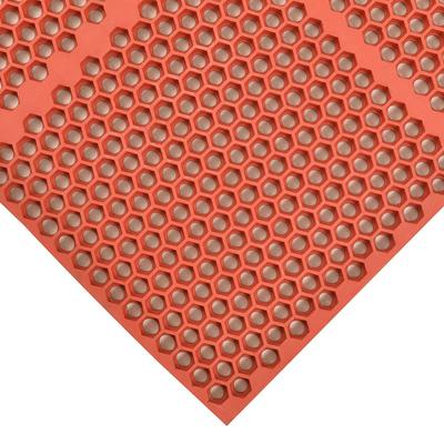 NoTrax T15U0036RD Optimat Grease-Proof Floor Mat, 3' x 6', 1/2