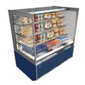 Federal ITRSS3634-B18 36" Full Service Bakery Case w/ Straight Glass - (4) Levels, 120v, Blue