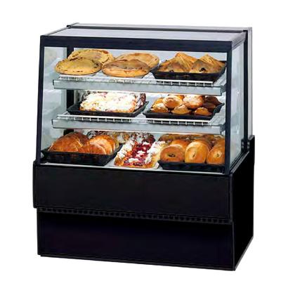 Federal SGD3648 BLK 36" Full Service Bakery Case w/ Straight Glass - (4) Levels, 120v, 120 V, Black