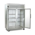 Traulsen AHT332NPUT-FHS Spec-Line 76" 3 Section Pass Thru Refrigerator, (6) Right Hinge Solid Doors, 115v, Silver