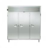 Traulsen AHT332NPUT-FHS Spec-Line 76" 3 Section Pass Thru Refrigerator, (6) Right Hinge Solid Doors, 115v, Silver