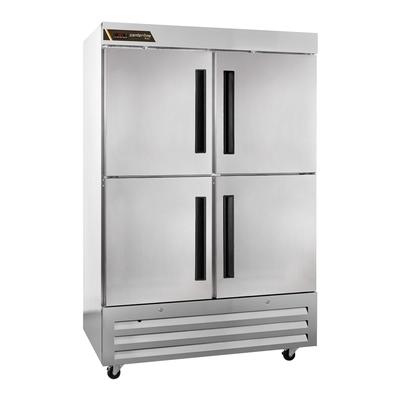 Centerline by Traulsen CLBM-49F-HS-LL 53 3/4" Centerline 2 Section Reach In Freezer, 4 Left Hinge Solid Doors, 115v, Reach-In, Stainless Steel