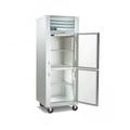 Traulsen G11000 Dealer's Choice 30" 1 Section Reach In Refrigerator, (2) Right Hinge Glass Doors, 115v, Silver