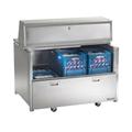 Traulsen RMC34S4 Spec-Line Milk Cooler w/ Top & Side Access - (512) Half Pint Carton Capacity, 115v, Silver