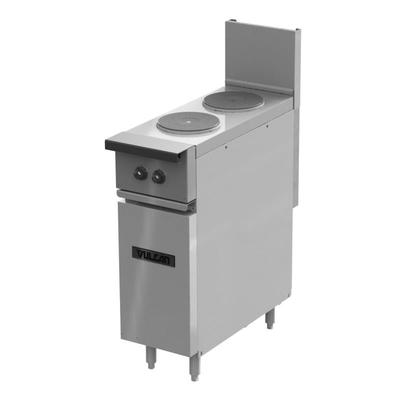 Vulcan EV12-1HT-208 12" Commercial Electric Range w/ (1) Hot Top, 208v/1ph, Stainless Steel