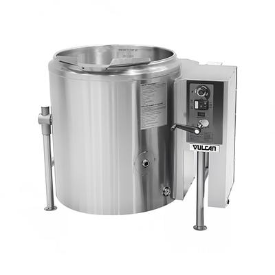 Vulcan K20GLT NG 20 gal Steam Kettle - Manual Tilt, 2/3 Jacket, Natural Gas, Stainless Steel, Gas Type: NG