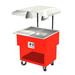 Duke OPAH-2-BC EconoMate Portable Beef Cart w/ Au Jus & Spillage Pan, Meat Spike, 240v/1ph, Red