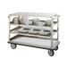 FWE UC-409-62 Queen Mary Cart - 4 Levels, 1600 lb. Capacity, Stainless, Flat Edges, 4 Shelves, 1, 600-lb. Capacity, Stainless Steel