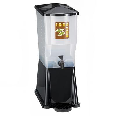 Tablecraft H353DP 3 gal Beverage Dispenser - Plastic Container, Black Base